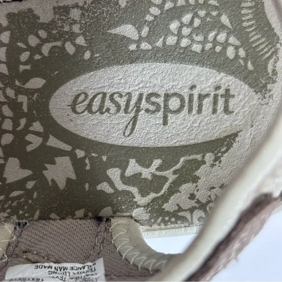 Easy Spirit Highline Leather Sandals Wedge Slip On Slingback Lightweight 10 - Picture 14 of 15